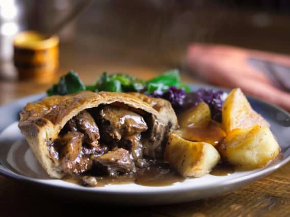 The steak pie