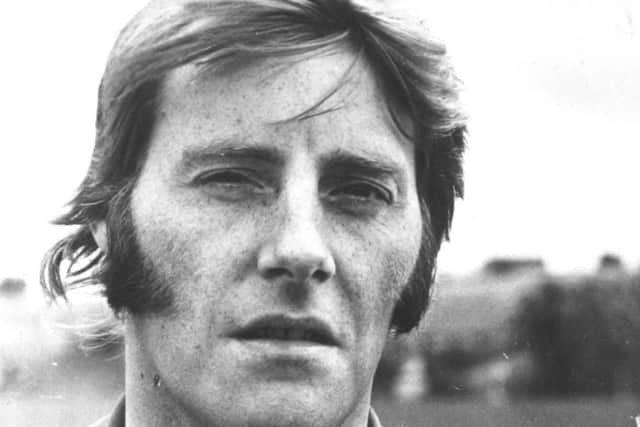 Dave Stewart, pictured in 1977
