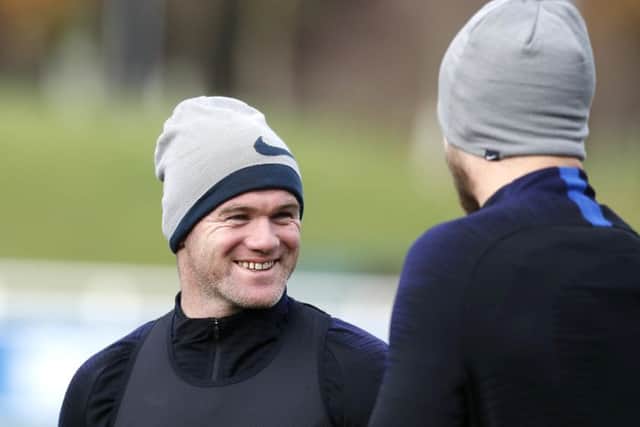 England's Wayne Rooney during the training session at St George's Park, Burton. (Picture: Martin Rickett/PA Wire)
