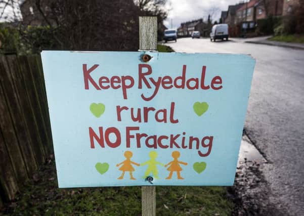Fracking has caused controversy in Yorkshire.