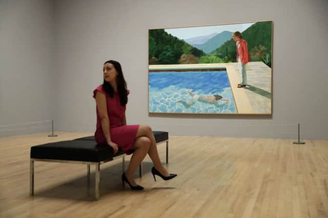 David Hockney's "Portrait of an Artist (Pool with Two Figures) at Tate Britain