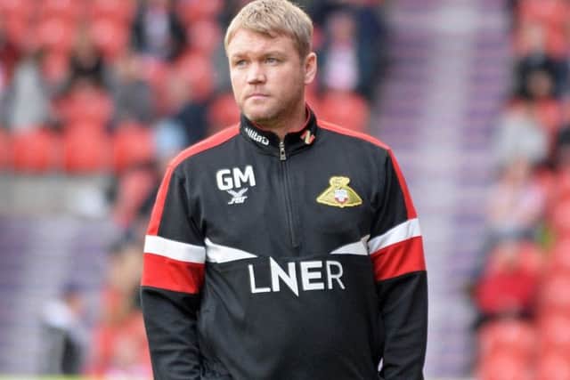 Doncaster Roversmanager Grant McCann (Picture: Marie Caley)