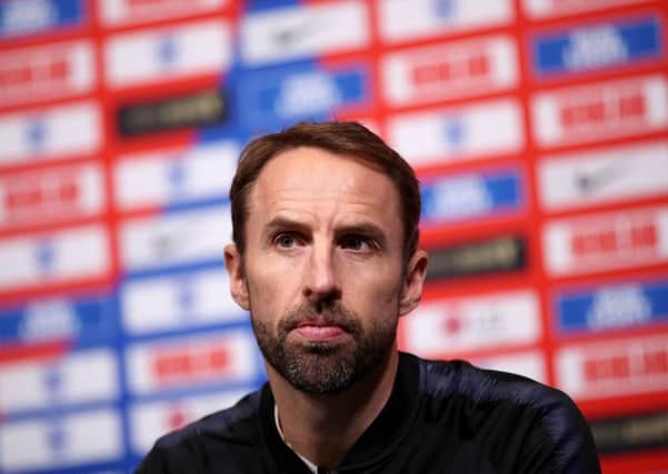 England manager Gareth Southgate during the press conference at Wembley Stadium, London. (Picture: Tim Goode/PA Wire)
