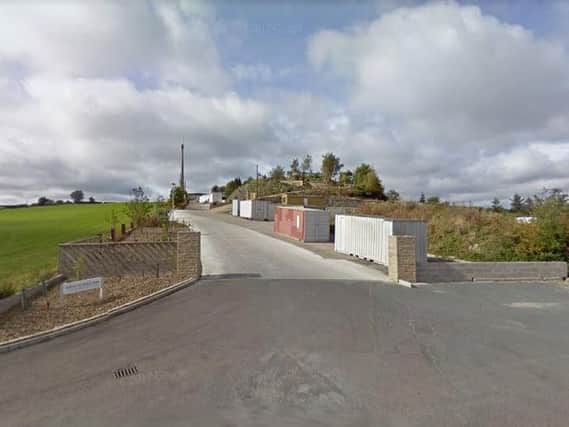 Firefighters were called to Emley Moor Business Park just after 8.30am this morning (Pic: Google).
