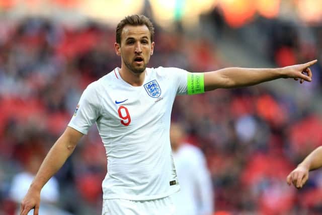 England's Harry Kane during the UEFA Nations League at Wembley. Picture: Mike Egerton/PA