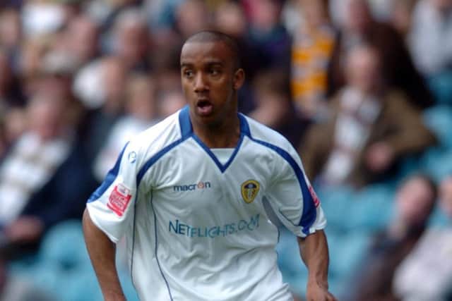 THAT WAS THEN: Fabian Delph, pictured in action for Leeds United against Stockport back in April 2009.