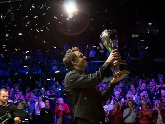 Ronnie OSullivan won the title for the sixth time last year