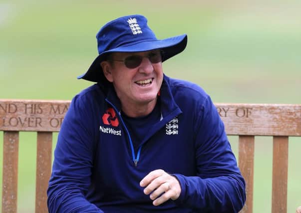 England head coach Trevor Bayliss (Picture: Mike Egerton/PA Wire).