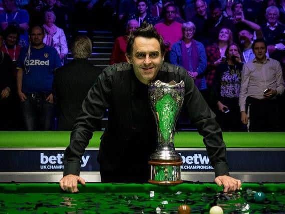 Ronnie OSullivan will begin the defence of his crown against Luke Simmonds in York