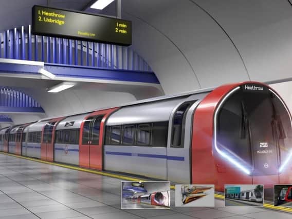 Artist's impression of the Inspiro trains to be built at factories in Vienna and Yorkshire