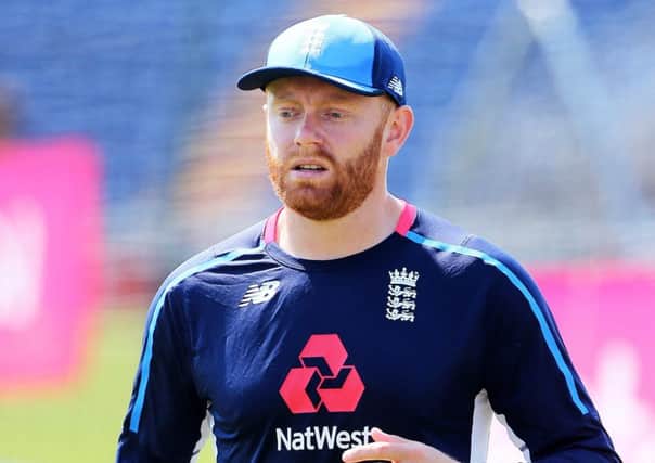 If the glove fits: England's Jonny Bairstow. (Picture: Mark Kerton/PA Wire)