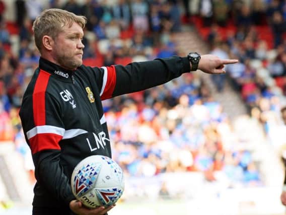 Doncaster Rovers manager Grant McCann, who saw his side turn on the FA Cup style against Chorley.