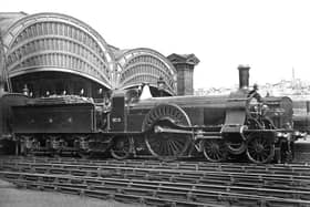 York station with Stirling Single No 5.