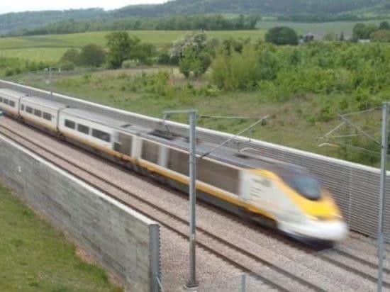 HS2 high speed rail is due to connect Leeds and Manchester (via Birmingham) with London in 2032/3.