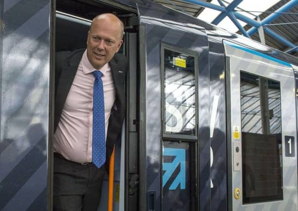 Transport Secretary Chris Grayling.