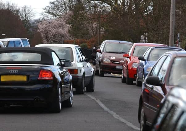 What can be done to reduce congestion in towns like Harrogate?