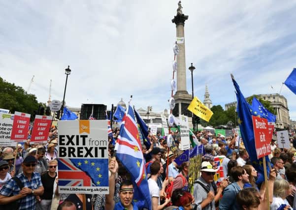 The People's Vote campaign is demanding a second referendum on Brexit.