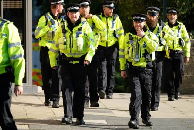 There are 607 people per police officer in North Yorkshire