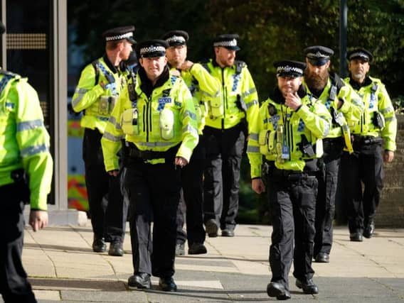 There are 607 people per police officer in North Yorkshire