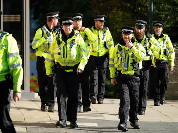 There are hundreds of people for each police officer in West Yorkshire