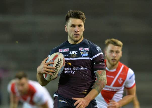 KEEP IT IN THE FAMILY: Tom Briscoe is looking forward to playing alongside his brother Luke on a regular basis for Leeds Rhinos.
Picture: Bruce Rollinson