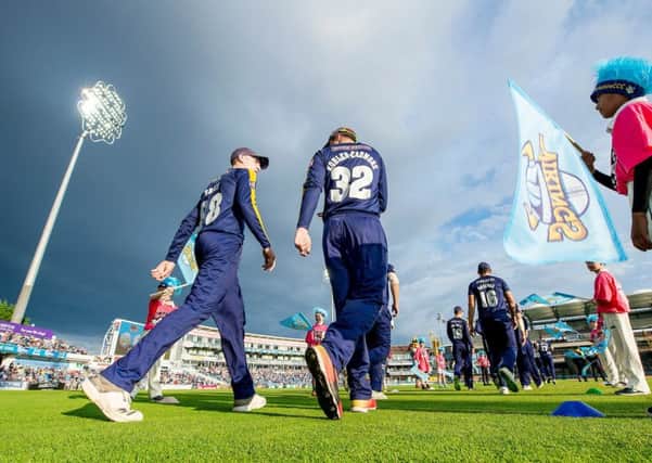 HAVING A BLAST: Will 2019 be the year Yorkshire Vikings end their wait for T20 silverware? Picture: Allan McKenzie/SWpix.com