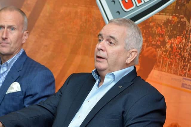 Elite League chairman Tony Smith, who is also owner of Sheffield Steelers 
Picture: Dean Woolley.