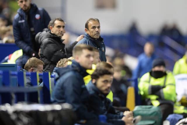 RELIEF: Sheffield Wednesday manager Jos Luhukay. Pic Steve Ellis