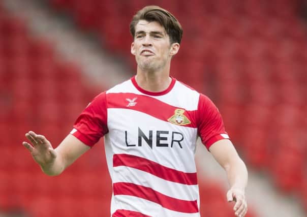 ON TARGET: Doncaster Rovers striker John Marquis