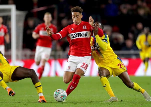 Middlesbrough's Marcus Tavernier. Picture: Richard Sellers/PA
