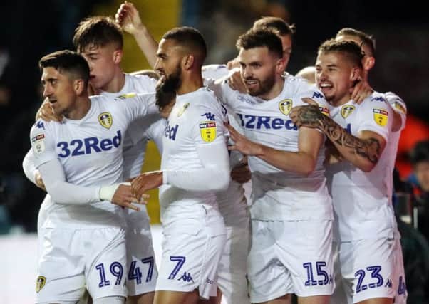 Leeds United are among the many teams sponsored by gambling companies.