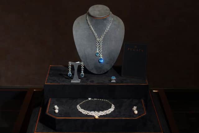 A diamond display: A range of Pugata jewellery on display at it's Batley base. Pic: Tony Johnson.