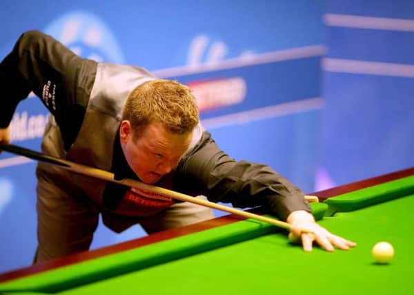 OUT: Former champion Shaun Murphy. Picture: Richard Sellers/PA