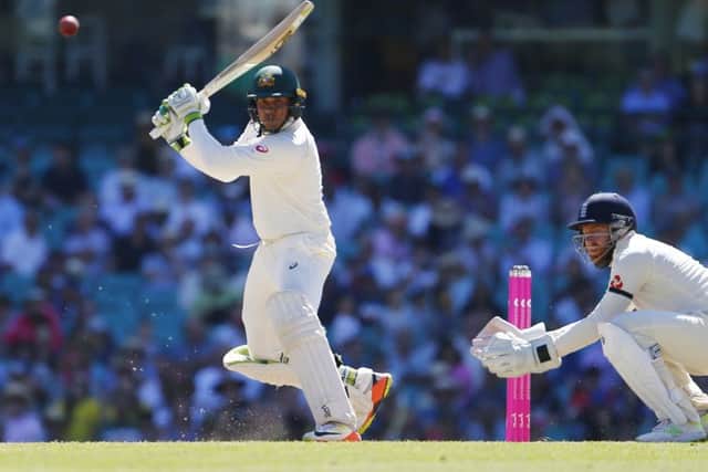 Usman Khawaja: Consistently in the runs but is one of the few Australian batsmen making an impression on the world stage at either Test or one-day level. Picture: PA.
