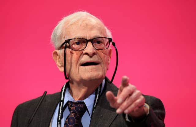 Social justice campaigner Harry Smith died last week aged 95.