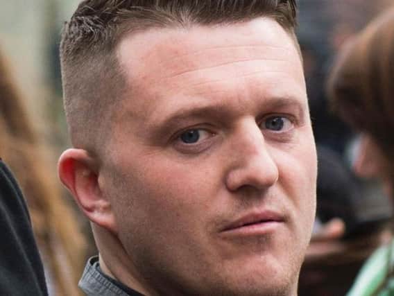 Lawyers have written to former English Defence League leader Tommy Robinson over videos posted online. Picture: PA