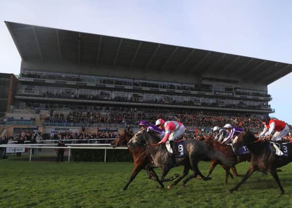 Racing at Doncaster Racecourse was abandoned on Friday. (Picture: Simon Cooper/PA Wire)