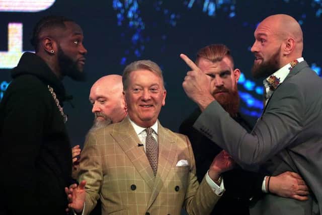 Tyson Fury challenges WBC heavyweight champion Deontay Wilder at Los Angeles' Staples Center on Saturday in a fight that is dividing opinion. (Picture: Steven Paston/PA)