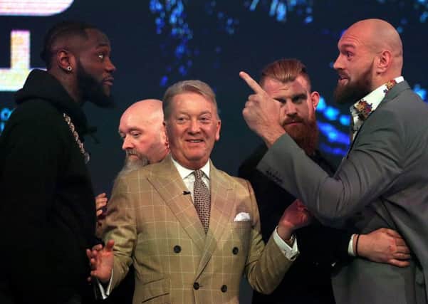 Tyson Fury challenges WBC heavyweight champion Deontay Wilder at Los Angeles' Staples Center on Saturday in a fight that is dividing opinion. (Picture: Steven Paston/PA)