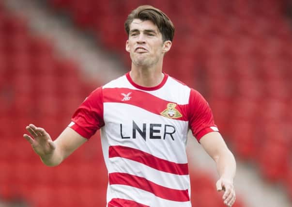 ON TARGET: Doncaster Rovers' John Marquis