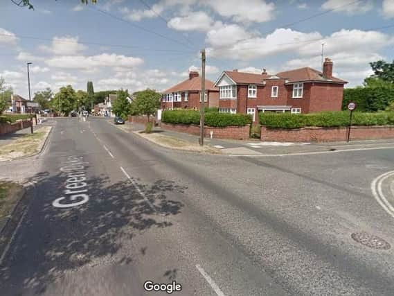 The junction of Greendykes Lane and Barstow Avenue. Photo: Google.