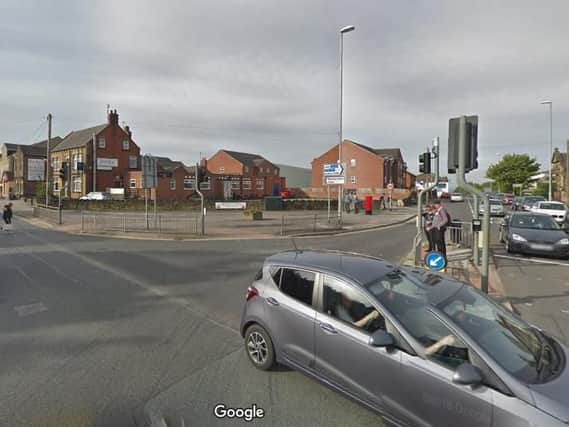 The junction of Bruntcliffe Road and Howden Clough Road, where the assaults took place.