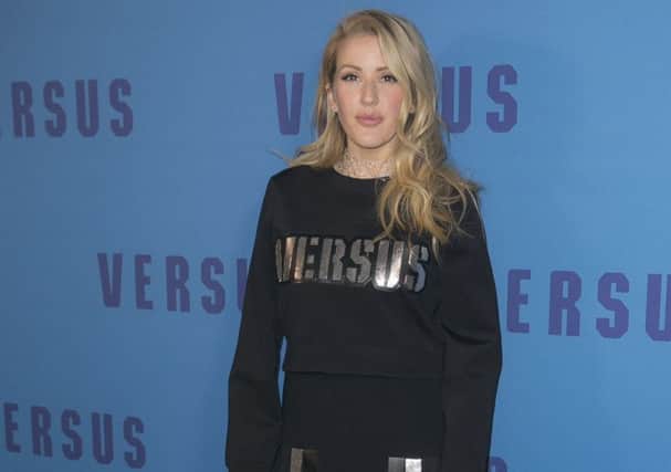 Ellie Goulding is one of several stars donating their party clothes to Oxfam and encouraging people to shop for second-hand clothes for Christmas. (Photo by Joel Ryan/Invision/AP)
