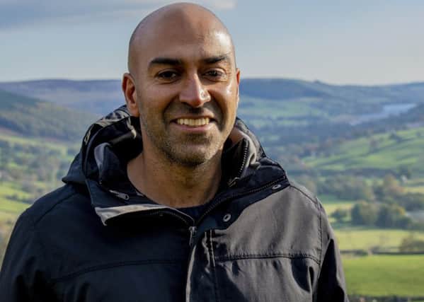 Amar Latif went on a 13-mile journey along the River Nidd for his BBC TV programme.