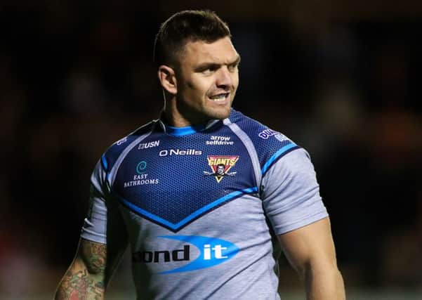 Danny Brough is already having a positive impact on his new team-mates at Wakefield Trinity. Picture: Alex Whitehead/SWpix.com.