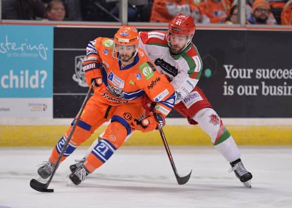 Justin Buzzeo was on target for Sheffield in Glasgow (Pictures: Dean Woolley)