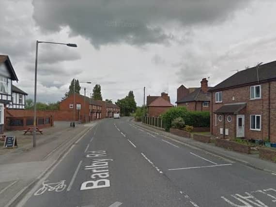 The flat fire was on Barlby Road, in Selby.