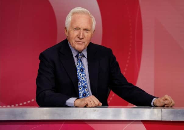 David Dimbleby is stepping down as presenter of Question Time.