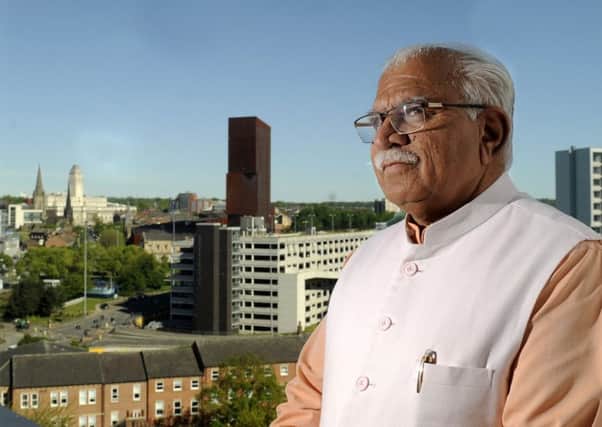 Chief Minister of India Manohar Lal, pictured at Merrion House, Leeds...14th May 2018 ..Picture by Simon Hulme