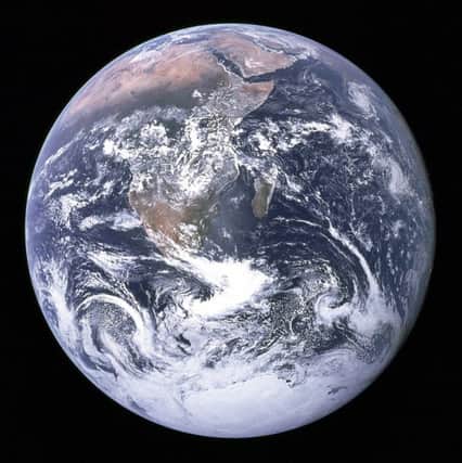 Planet earth, as photographed on an Apollo mission
